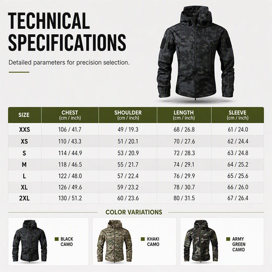 Men's Outdoor Camouflage Hooded Jacket 🚀𝘍𝘳𝘦𝘦 𝘚𝘩𝘪𝘱𝘱𝘪𝘯𝘨+𝘉𝘶𝘺 2 𝘢𝘯𝘥 𝘨𝘦𝘵 𝘢𝘯 𝘦𝘹𝘵𝘳𝘢 8% 𝘥𝘪𝘴𝘤𝘰𝘶𝘯𝘵✨