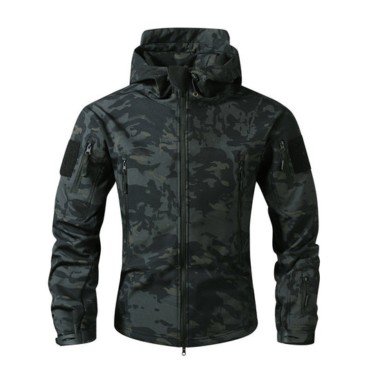 Men's Outdoor Camouflage Hooded Jacket 🚀𝘍𝘳𝘦𝘦 𝘚𝘩𝘪𝘱𝘱𝘪𝘯𝘨