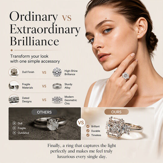 💍 LIMITED‑TIME 50% OFF! ✨ Elegant Square Cut Zircon Ring – Brilliant Sparkle, Timeless Luxury ✨