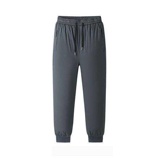 Men's Thickened Warm-Lined Tapered Pants
