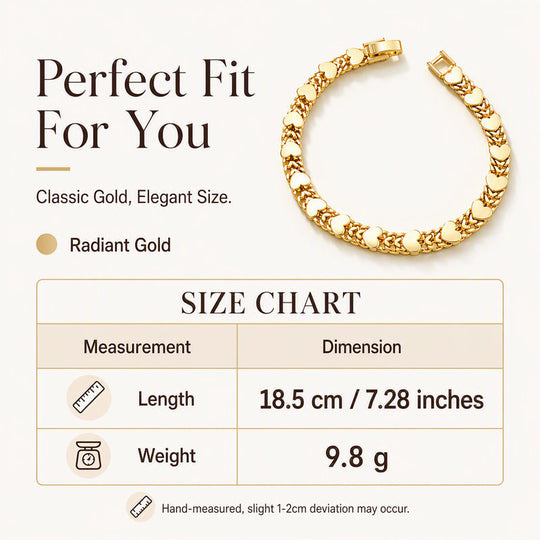 💖✨ More Items, More Savings✨Heart Link Bracelet – Elegant Lightweight Heart-Shaped Bracelet for Women🌸