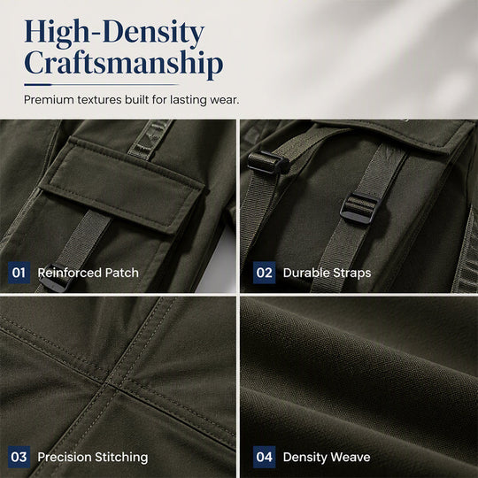 👖 More Pockets, More Freedom | Men's Techwear Harem Cargo Pants