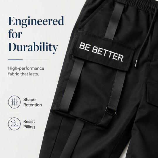 👖 More Pockets, More Freedom | Men's Techwear Harem Cargo Pants