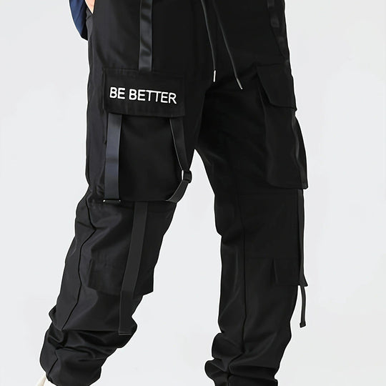 👖 More Pockets, More Freedom | Men's Techwear Harem Cargo Pants