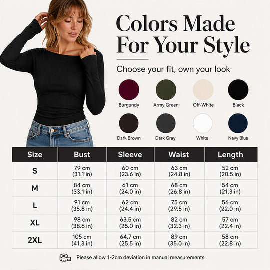 💖 Latest Design | Women's Boat-Neck Ribbed Knit Top