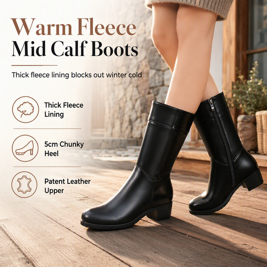 Women's Fleece-Lined Winter Boots