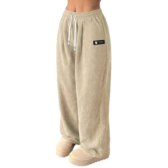 💖2026 Autumn’s Sale 50% OFF✨🍂Women’s Corduroy High- Waisted Wide-Leg Pants