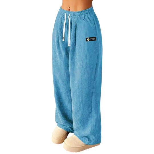 💖2026 Autumn’s Sale 50% OFF✨🍂Women’s Corduroy High- Waisted Wide-Leg Pants