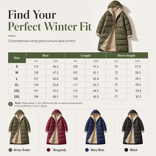 🧥 Two Looks, One Cozy Coat | Women's Reversible Hooded Padded Coat ⚡ Free Shipping