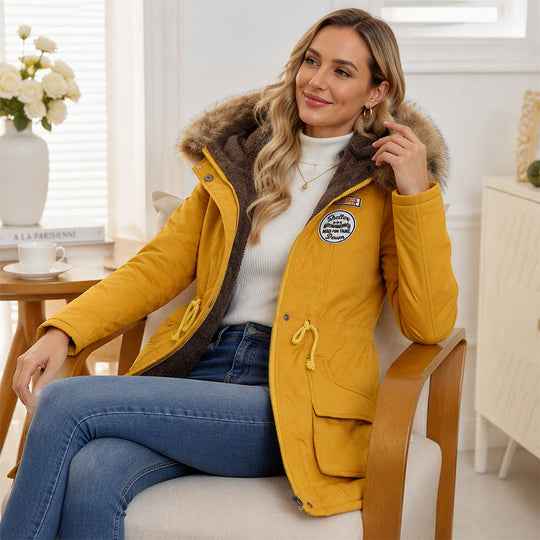 Hot Sale 50% OFF🔥Women's Warm-Lined Hooded Parka Jacket