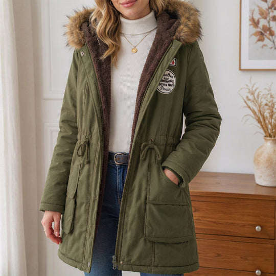 Hot Sale 50% OFF🔥Women's Warm-Lined Hooded Parka Jacket