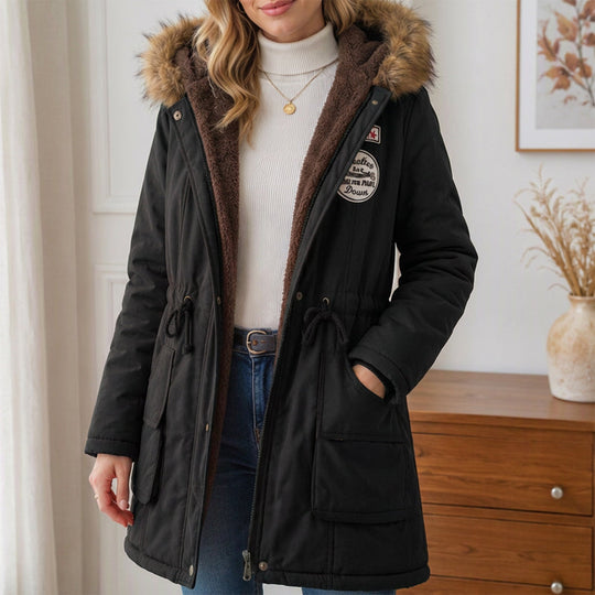 Hot Sale 50% OFF🔥Women's Warm-Lined Hooded Parka Jacket