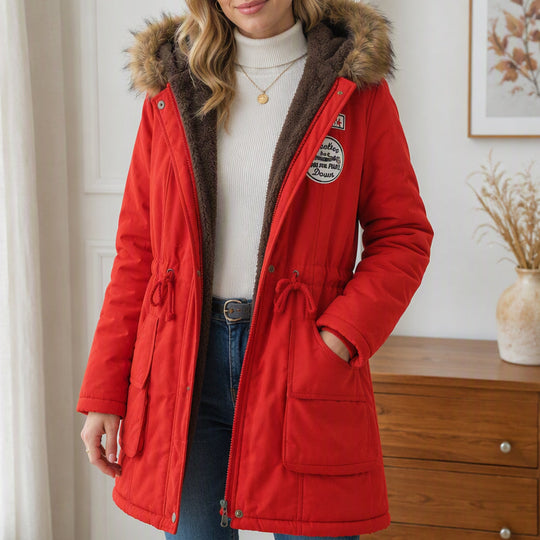 Hot Sale 50% OFF🔥Women's Warm-Lined Hooded Parka Jacket
