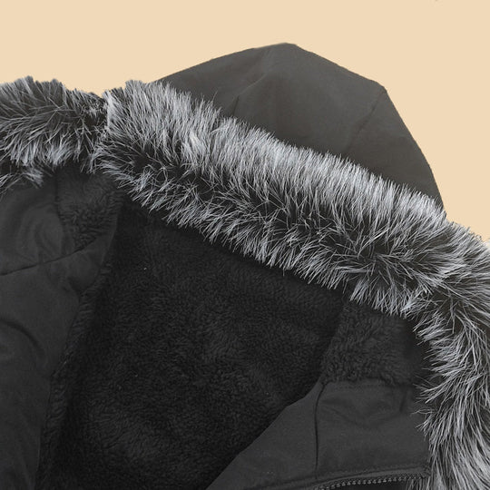 💕Free Shipping✈️Men's Windproof Hooded Thermal Mid-Length Parka Jacket