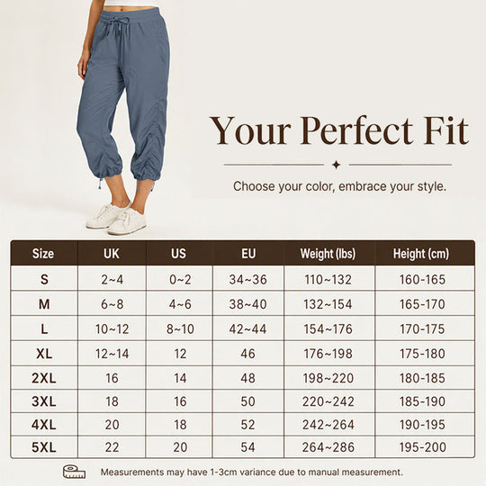 👖 ✨ Women's Lightweight Quick-Dry Cropped Pants