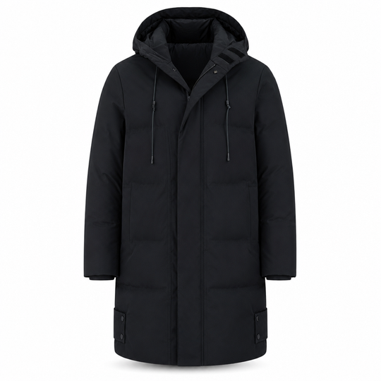 🧥 Heavyweight Warmth, Utility Storage | Men's Mid-Length Padded Coat ⚡ Free Shipping