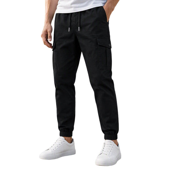 Lightweight Casual Cargo Pants Outdoor Hiking Joggers for Autumn and Winter Sports Running Training