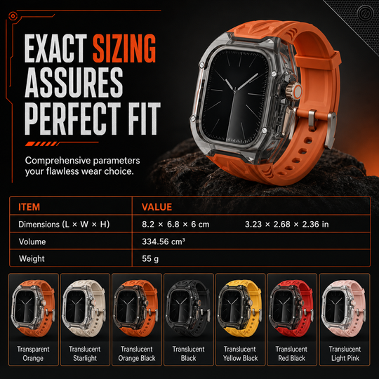 ⌚ LIMITED-TIME 50% OFF! 💥 Integrated Smartwatch Band with Protective Case – Shockproof, Stylish, Easy Install 🛡️