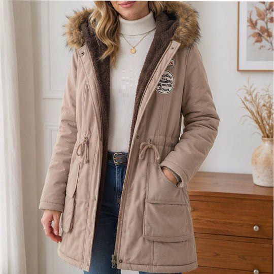 🖤Black Friday Sale:50% OFF🖤🧥 Cozy Coverage, Easy Movement | Women's Warm-Lined Hooded Parka Jacket
