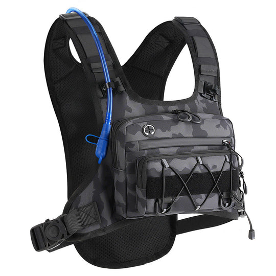Chest Bag Hydration Ready Cycling Vest Pack for Men
