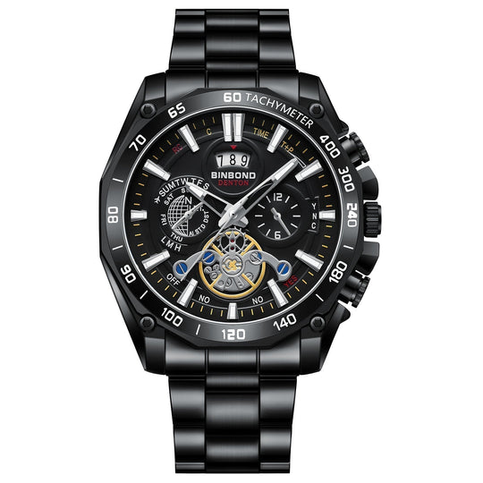 📢📢50% OFF !! ⏰Men's Stainless Steel Waterproof Luminous Watch⌚