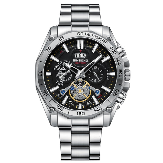 📢📢50% OFF !! ⏰Men's Stainless Steel Waterproof Luminous Watch⌚