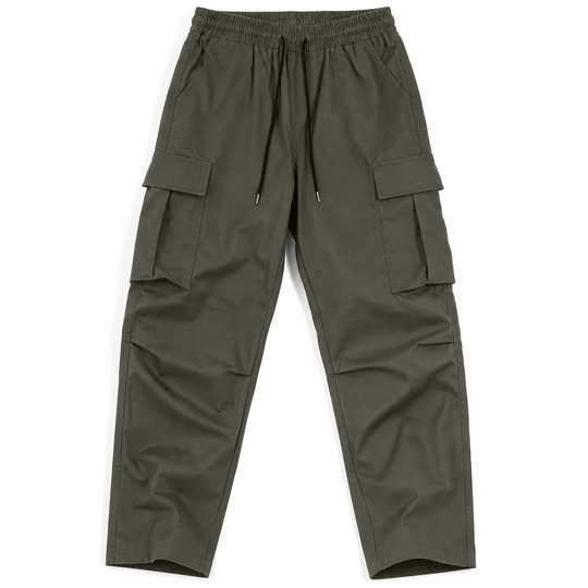 👖 Lightweight Feel, Utility Pockets | Men's Drawstring Cargo Pants