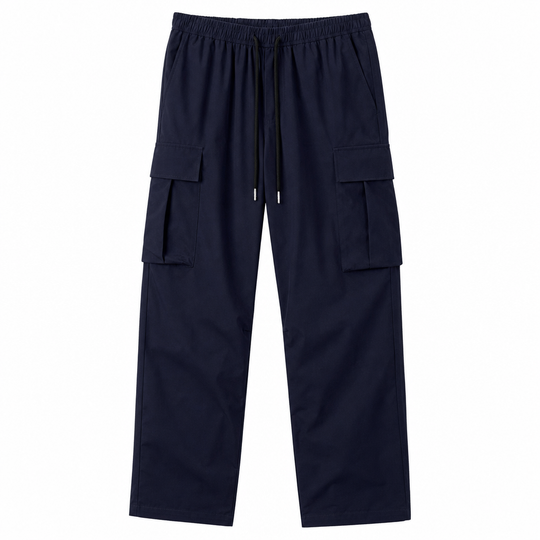 👖 Lightweight Feel, Utility Pockets | Men's Drawstring Cargo Pants