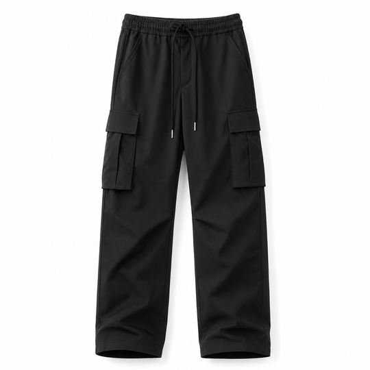👖 Lightweight Feel, Utility Pockets | Men's Drawstring Cargo Pants