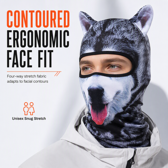 📢📢50% OFF !! ⏰Animal Print Windproof Balaclava Face Mask