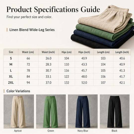 Women's Summer Breathable Wide-Leg Pants