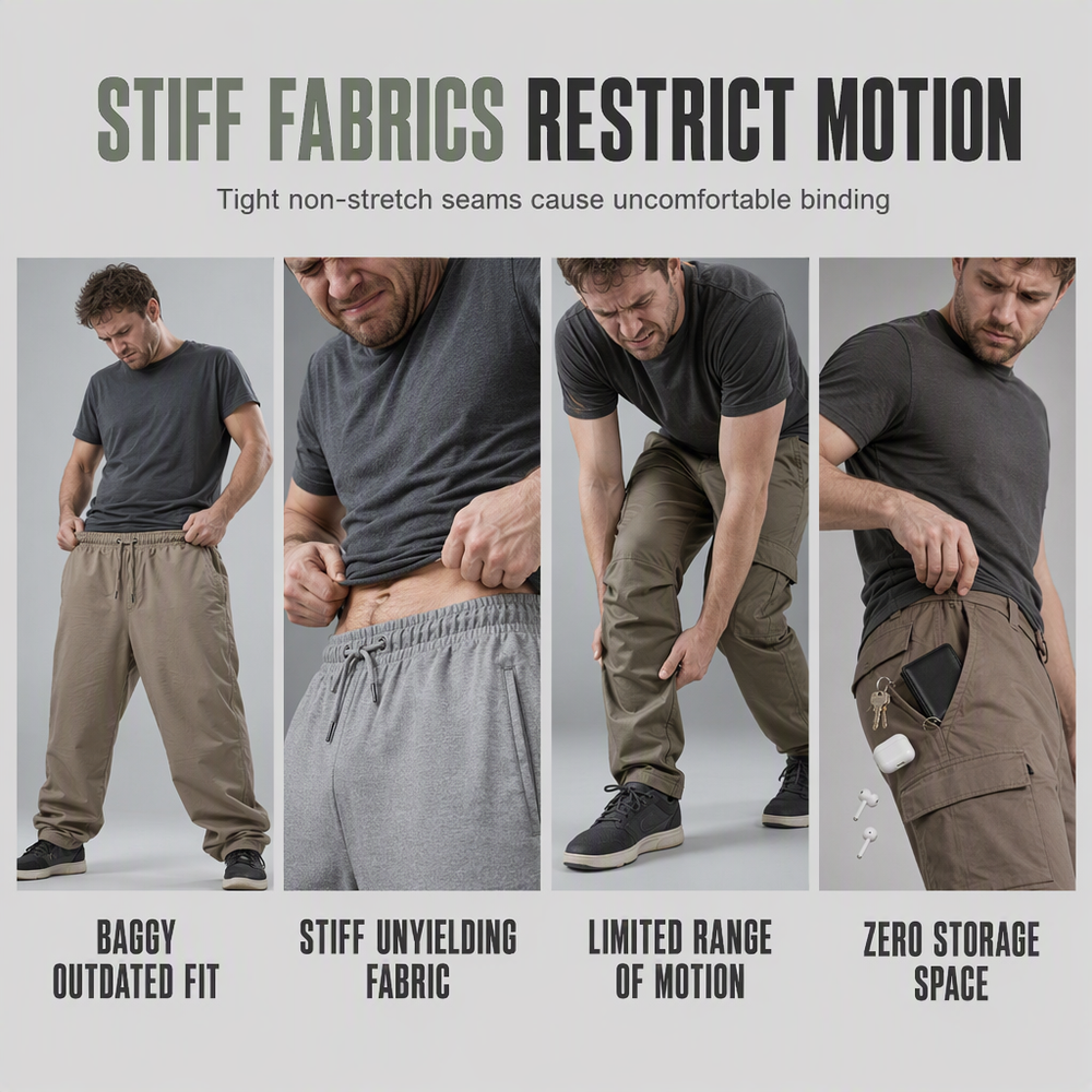 💕BUY 2 Free Shipping✈️Men's Casual Cargo Jogger Pants