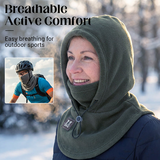 Thermal Balaclava Face Mask with Drawstring