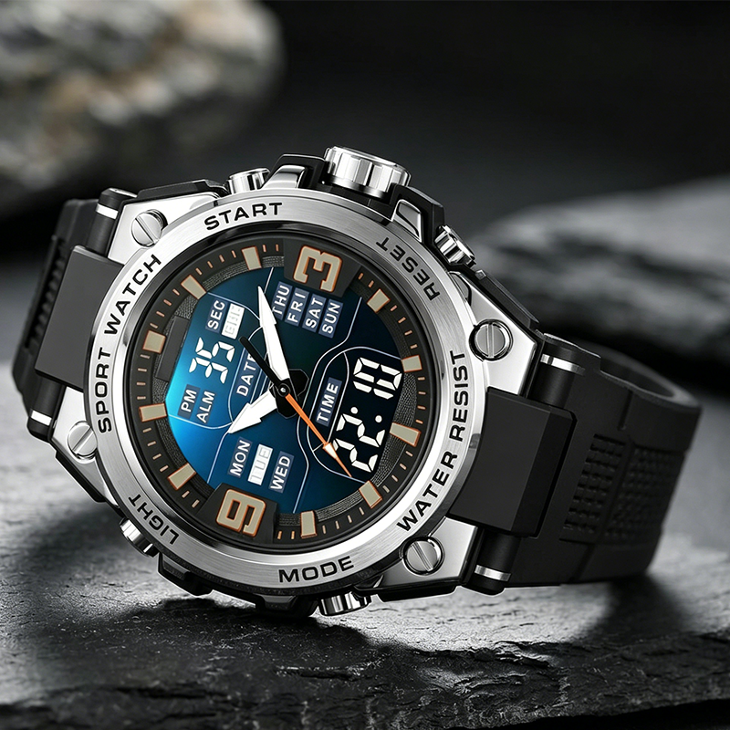 ⏳Time-Limited Special⏰Men's Luminous Waterproof Sports Watch – Rugged, Practical & Stylish 🌙