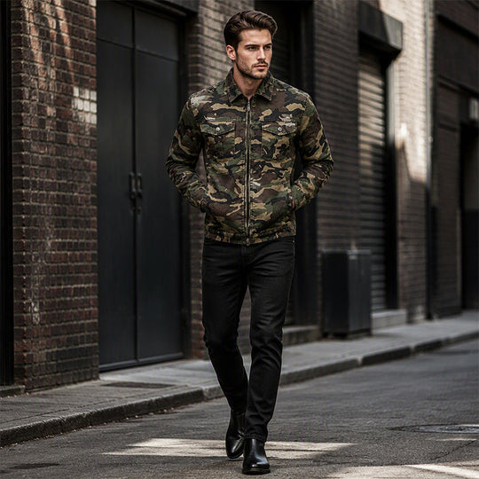 Men‘s Street-Ready Denim Jacket