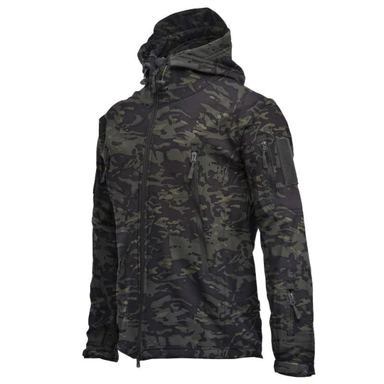 Men's Outdoor Windproof Tactical Hooded Jacket