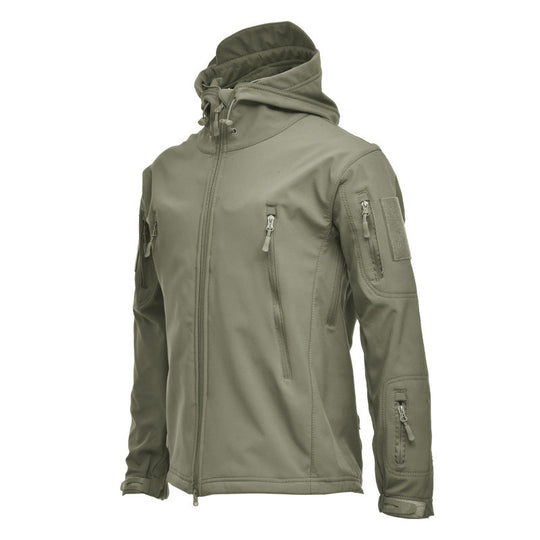 Men's Outdoor Windproof Tactical Hooded Jacket