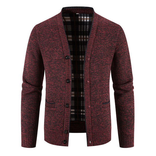 🧶 Men's Knit Cardigan – Classic Buttons & Multiple Colors | Perfect for Layering, Travel & Gatherings, Elevates Any Outfit ✨