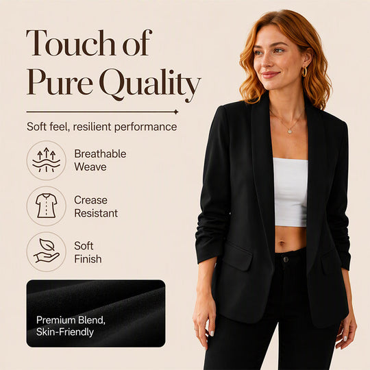 🌸Hot Sale 50% OFF💖Women's Casual Versatile Slim Fit Blazer