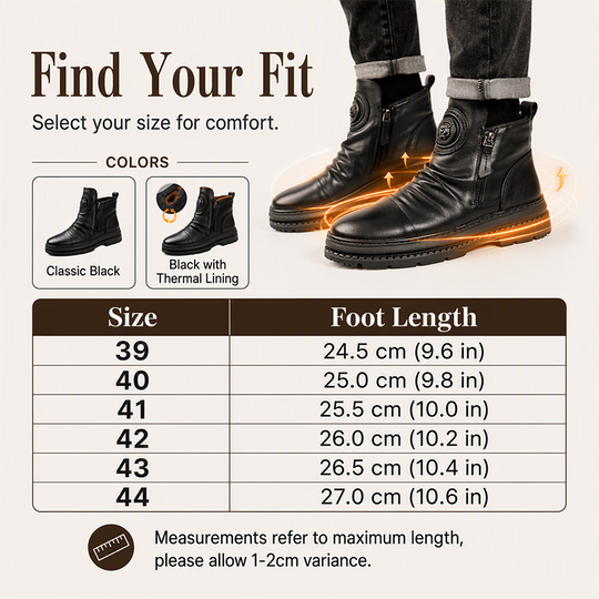 Men's Non-Slip Warm Lining Boots