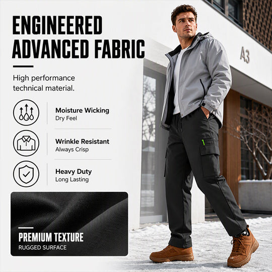🖤Black Friday Sale:50% OFF🖤🧥 Built for Cold Days | Men’s Windproof Thermal Outdoor Pants