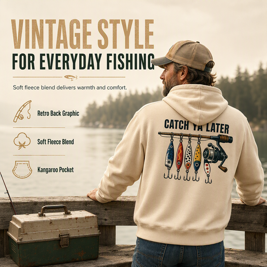 Elastic Ribbing & Comfortable Fit, Classic Casual — Men’s Vintage Hoodie 👕✨