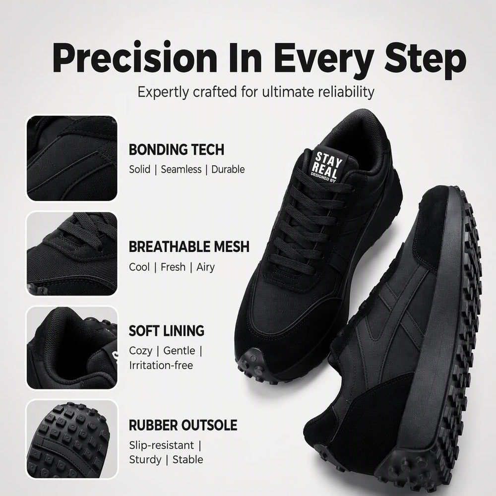 Women's Casual Lightweight Platform Sneakers