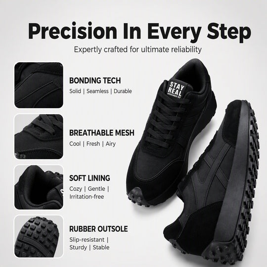 Women's Casual Lightweight Platform Sneakers