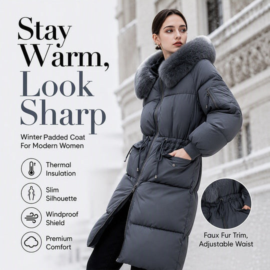 Women's Mid-Long Thickened Padded Coat ⚡Free Shipping⚡