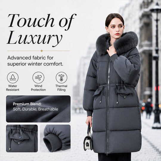 Women's Mid-Long Thickened Padded Coat ⚡Free Shipping⚡