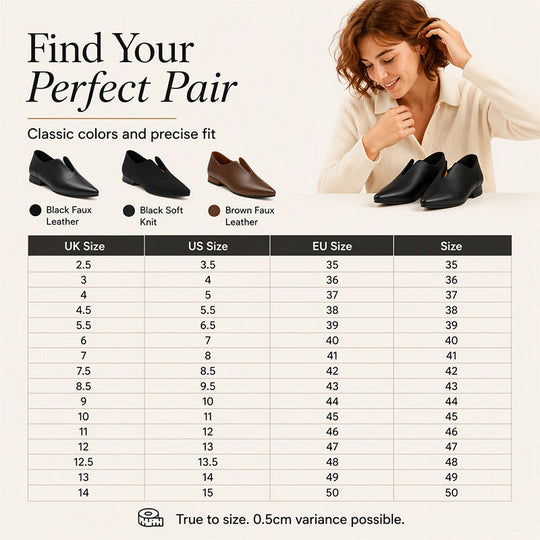 Women's Chic Pointed Toe V-Cut Flat Shoes