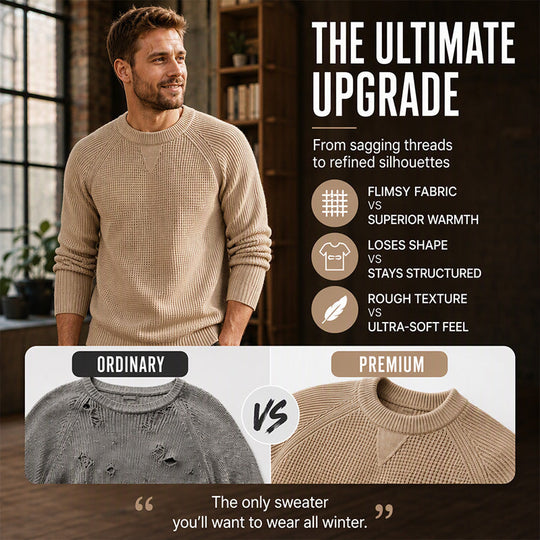 Men's Classic Crewneck Knit Top