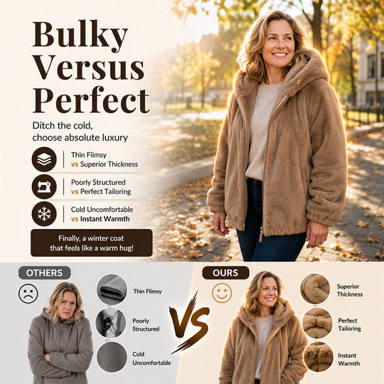 🔥LAST DAY SALE 70% OFF👍✨☁️Soft & Skin-Friendly, Everyday Casual🧥 Women's Hooded Jacket – Comfortable Fabric & Relaxed Fit ✨