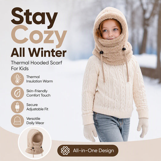 Children's Windproof Thermal Cycling Balaclava Hat